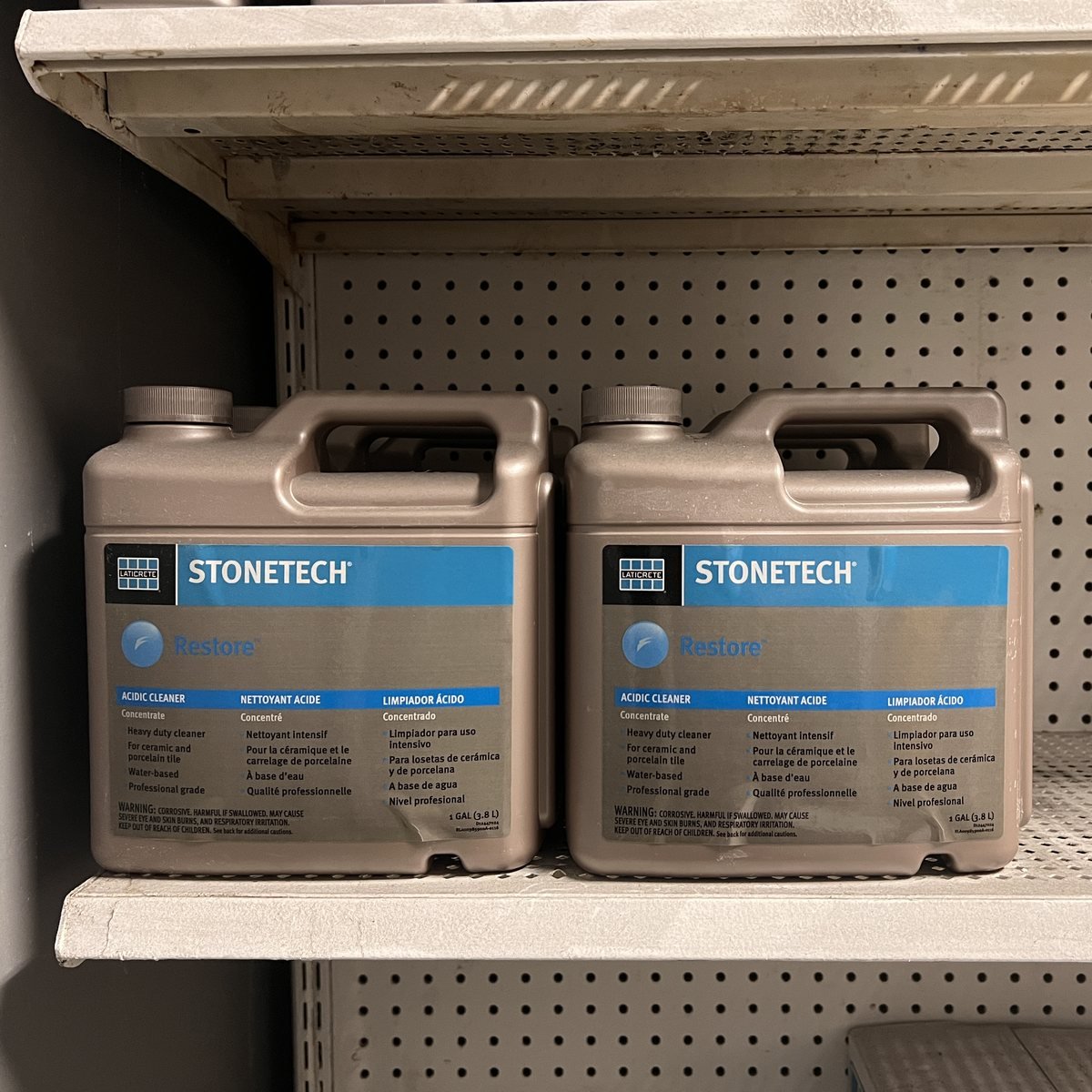 Tile and stone cleaners on the shelf in Evansville IN