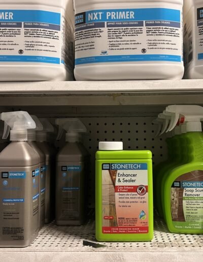 Tile primers, sealers, and cleaners at Evansville Tile Distributors